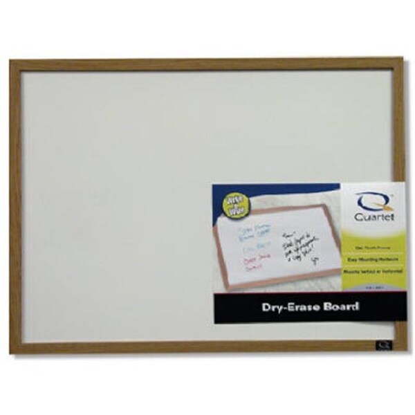 Acco Acco Brands 35380372 17 x 23 in. Oak Frame Dry Eraser Board